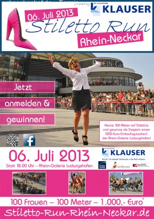 Stieltto Run Rhein-Neckar Werbeplakat