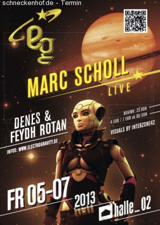 EG meets Marc Scholl Werbeplakat