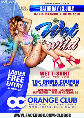 Wet & Wild Werbeplakat