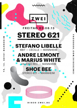 Stereo621 & Sight Kicks Werbeplakat