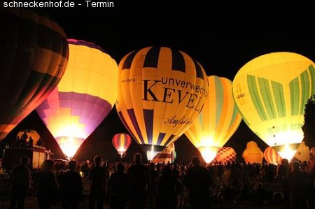 Großes Parkfest & Ballonfest Werbeplakat