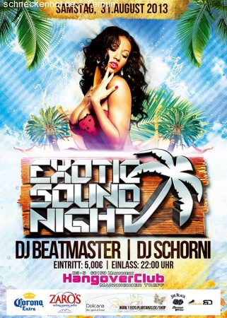 Exotic Sound Night Werbeplakat