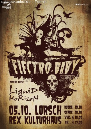 Prog'n'Roll mit ELECTRO BABY ( Werbeplakat