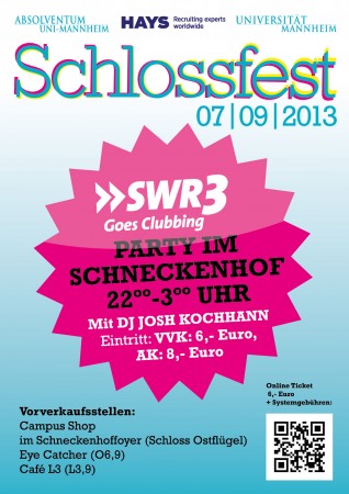 SWR3 Goes Clubbing Werbeplakat