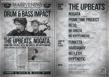 MA:SSIVE Presents The Upbeats Werbeplakat