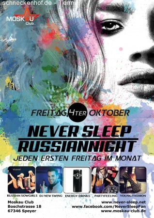 Never-Sleep Werbeplakat