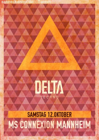 Delta-Techno pres. Psyk... Werbeplakat