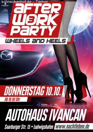 Mazda After Work Party Werbeplakat