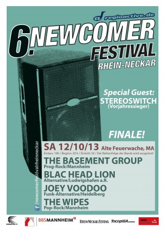 Newcomerfestival RN Finale Werbeplakat