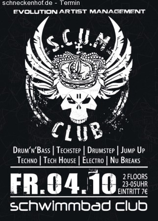 S.C.U.M. Club Werbeplakat