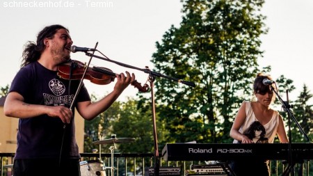 Konzert mit Berlinska Dróha Werbeplakat