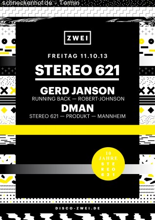 10 Jahre Stereo621 Werbeplakat