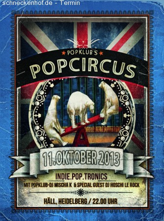 Popcircus Werbeplakat