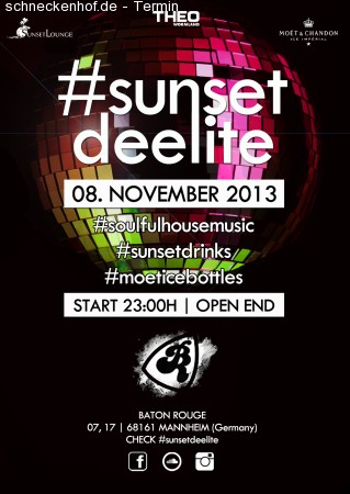 Sunset Deelite Werbeplakat