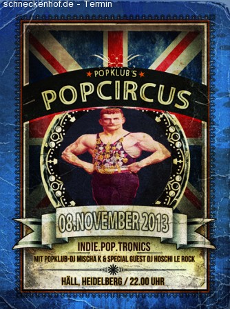 Popcircus Werbeplakat