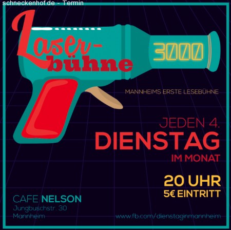 Laserbühne 3000 Werbeplakat