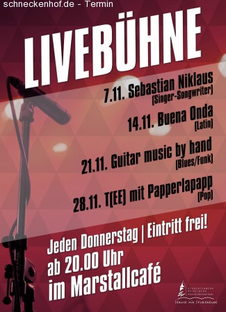 LiveBühne Werbeplakat