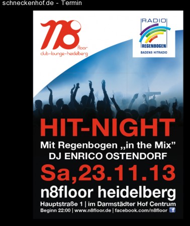 RADIO REGENBOGEN HIT NIGHT Werbeplakat