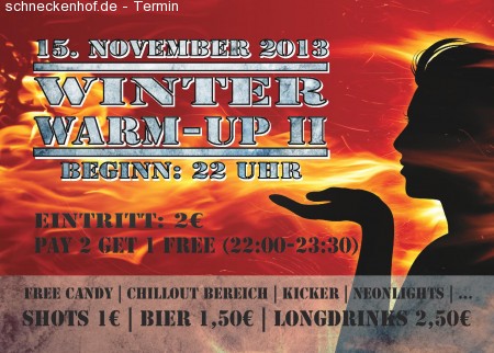 Winter Warm UP II Werbeplakat