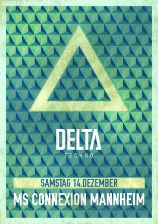 DeltΔ Techno Feat. Reeko Werbeplakat