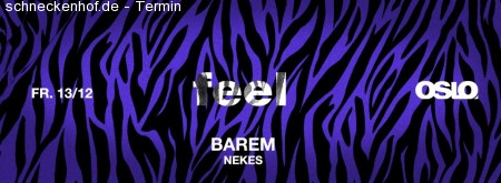 Feel meets Oslo: Barem Werbeplakat