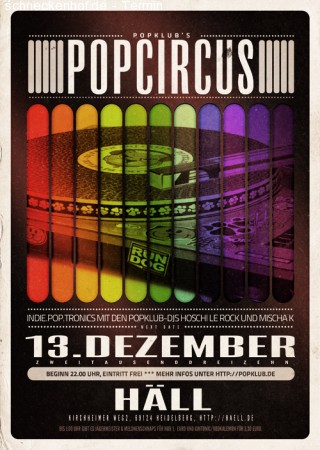 Popcircus Werbeplakat