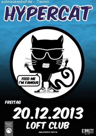 Hypercat x Snowbombing Launch Party Werbeplakat