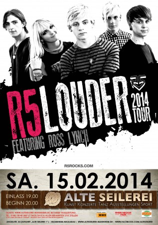 R5 feat. Ross Lynch Werbeplakat