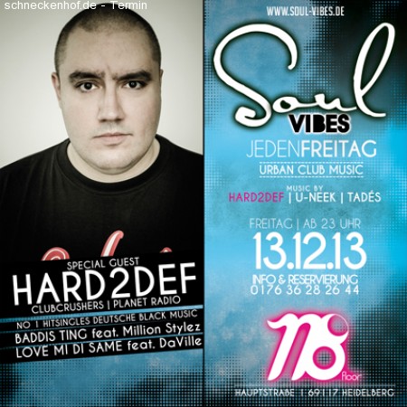 Soul Vibes Stricktly Urban Club Music @ Werbeplakat