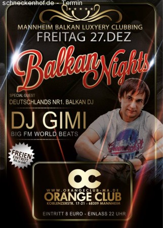 Balkan Nights Werbeplakat