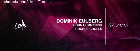 Dominik Eulberg at Loft Club Werbeplakat