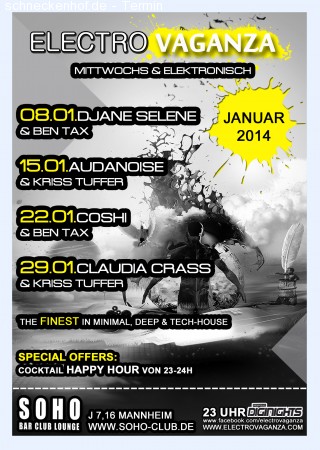 Electrovaganza - Djane Selene Werbeplakat