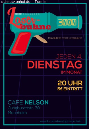 Laserbühne 3000 Werbeplakat