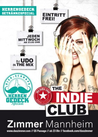 The Indie Club Werbeplakat