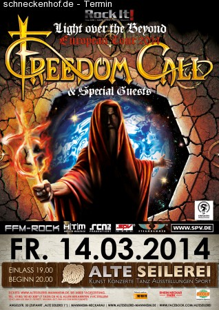 Freedom Call Werbeplakat