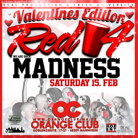 Red Madness 4 - Valentine´s Edition Werbeplakat