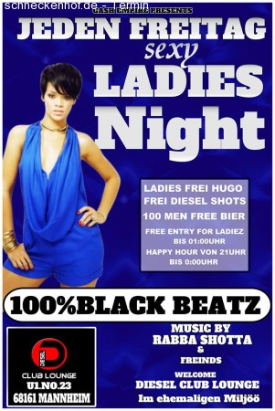 Ladies Night Werbeplakat