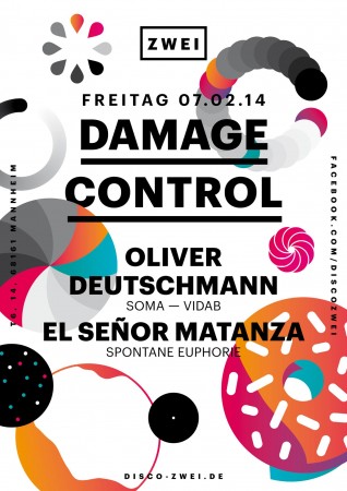 Damage Control Werbeplakat