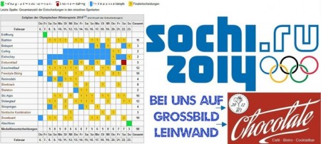 Olympische Winterspiele Werbeplakat