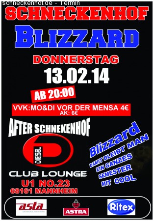 Blizzard Werbeplakat