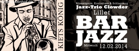 Lillet BAR JAZZ Werbeplakat