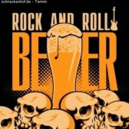 Rock  & Bier Werbeplakat