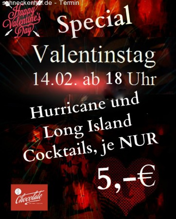 Valentinstag! Werbeplakat