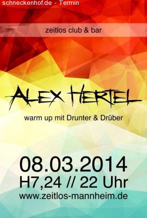 Alex Hertel (Best Of Techhouse) Werbeplakat