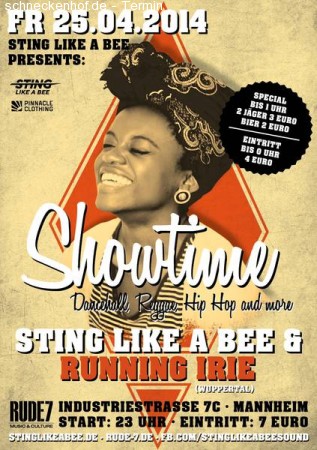 Showtime Werbeplakat