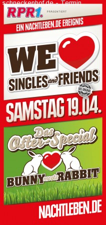 We love Singles & Friends @ Bel Air Werbeplakat