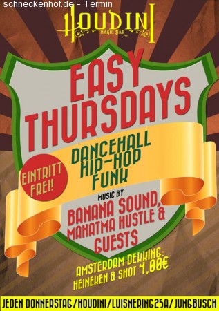 Easy Thursday Jungbusch Werbeplakat