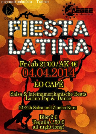 Fiesta Latina Werbeplakat