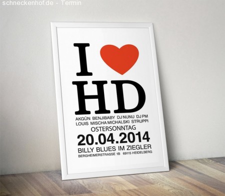 I LOVE HD - Ostersonntag Spezial Werbeplakat