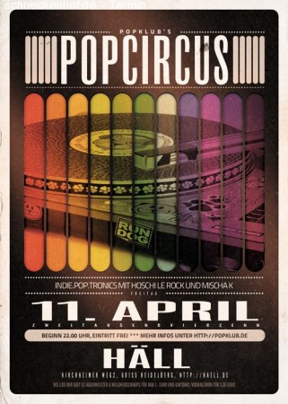 Popcircus Werbeplakat